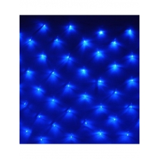 Гирлянда-сетка светодиодная синяя - 2х1,8 м